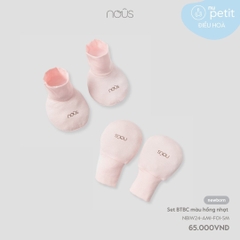 Set BTBC màu hồng nhạt