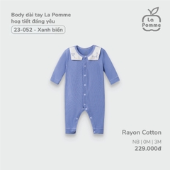 Body Dài Tay La Pomme  Hoạ Tiết Đáng Yêu 23052