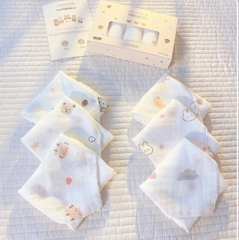 Set 5 khăn sữa sợi tre HT ngẫu nhiên