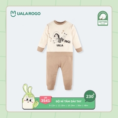 Bộ Nỉ Tăm Dài Tay Cho Bé UR3541