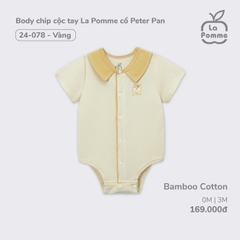 Body Chip Cộc Tay La Pomme Cổ Peter Pan 24078