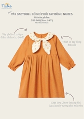 Váy Babydoll cổ nơ Chớm Thu