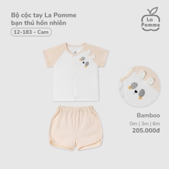 Bộ cộc tay La Pomme bạn thú hồn nhiên