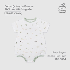 Body cộc tay La Pomme Phối họa tiết đáng yêu