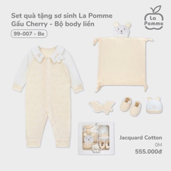 Set Quà Tặng Sơ Sinh La Pomme Gấu Cherry 99007