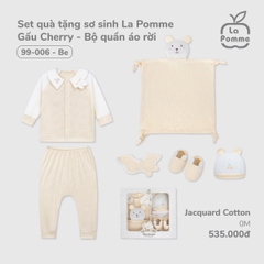 Set Quà Tặng Sơ Sinh La Pomme Gấu Cherry 99006