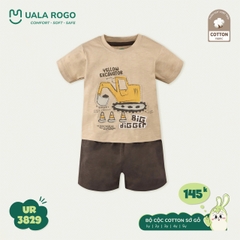 Bộ cộc cotton sớ gỗ UR3829