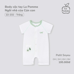 Body cộc tay La Pomme Ngôi nhà của Cún con