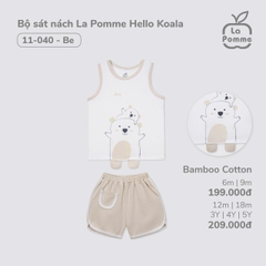 Bộ Sát Nách La Pomme Hello Koala 11040