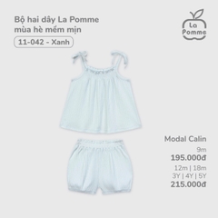 Bộ hai dây La Pomme mùa hè mềm mịn