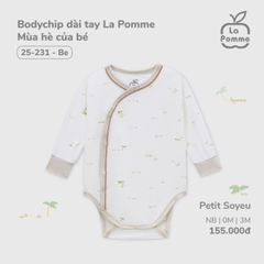 Bodychip Dài Tay La Pomme Mùa Hè Của Bé 25231
