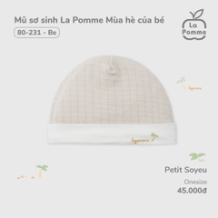 Mũ sơ sinh La Pomme Mùa hè của bé