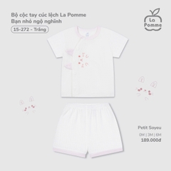 Bộ Cộc Tay Cúc Lệch La Pomme Bạn Nhỏ Ngộ Nghĩnh 15272