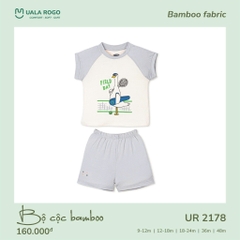 Bộ cộc bamboo Uala họa tiết chú vịt UR2178