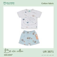 Bộ Cộc Cotton Uala Họa Tiết Vũ Trụ UR3871