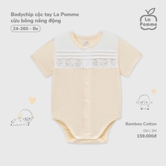 Bodychip cộc tay La Pomme cừu bông năng động