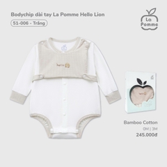 Bodychip Dài Tay La Pomme Hello Lion 51006