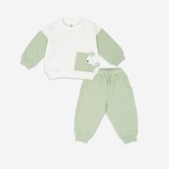 Bộ Dài Tay Cổ Tròn Bubaby BCT110409