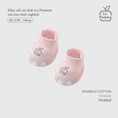 Giày vải sơ sinh La Pomme voi con tinh nghịch