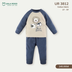 Bộ Dài Tay Chất Liệu Cotton UR 3812