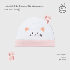Mũ sơ sinh La Pomme Gấu yêu của mẹ