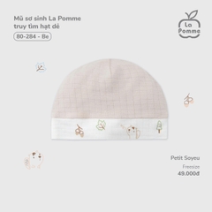 Mũ sơ sinh La Pomme truy tìm hạt dẻ 80284