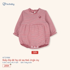 Body chip dài tay cài sau Noel Jingle Joy KCT211000