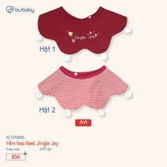 Yếm hoa Noel Jingle Joy Bubaby ACT010000