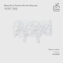 Băng đô La Pomme ren hoa điệu đà