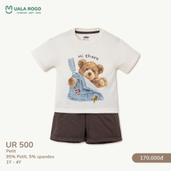 Bộ Cộc Tay Họa Tiết Ngộ Nghĩnh Cho Bé UR 500