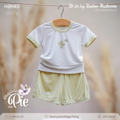 Bộ cộc tay Bamboo Mushroom 6440