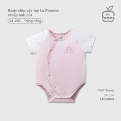 Body chip cộc tay La Pomme nhiếp ảnh nhí