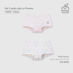 Set 2 quần chip La Pomme