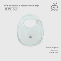 Yếm sơ sinh La Pomme mềm mịn