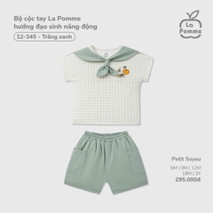 Bộ cộc tay La Pomme hướng đạo sinh năng động