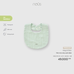 Yếm tròn màu xanh đậm