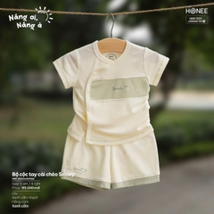 Bộ cộc tay cài chéo Smiley 7966