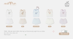 Bộ sát nách Mềm Mịn by La Pomme kỳ nghỉ hè vui nhộn