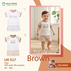 Bộ ngắn tay Uala Rogo UR 517