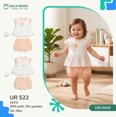 Bộ ngắn tay Uala Rogo UR 522