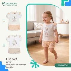 Bộ ngắn tay Uala Rogo UR 521