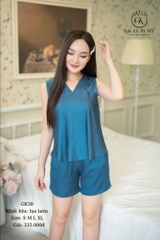Bộ GK Lụa sát nách q.đùi GK38