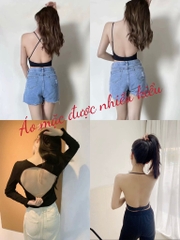 Áo hở lưng đệm mỏng 5227