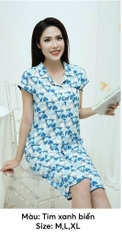 Bộ Sunfly lanh ht áo tay hến q.ngố ST9191