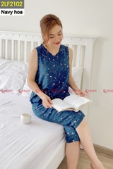bộ lanh sát nách quần lửng CARDINA 2LF