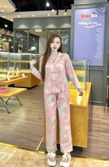 Bộ GK áo dài q.dài lá cỏ GK132