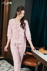 Bộ Thô KAROLL QD Áo Tay Lỡ NH22.078