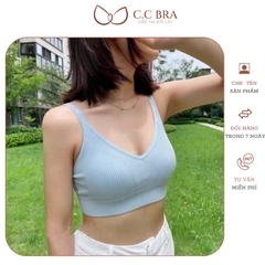 áo bra cotton đệm liền 831