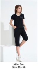 Bộ cotton áo cộc quần ngố-ss 5754