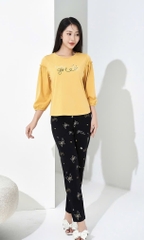 Bộ Sunfly cotton tay lỡ q.dài ST9206
